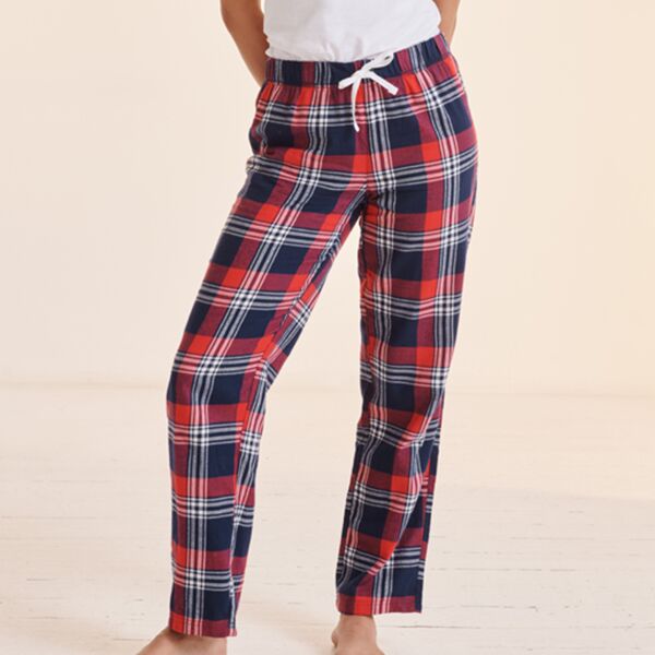 SF Ladies Tartan Lounge Pants Thumbnail