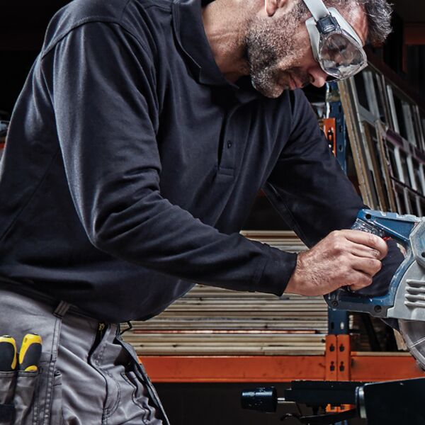 Weaver L/S Poloshirt Thumbnail