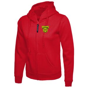 Ladies Classic Full Zip Hooded Sweatshirt Thumbnail