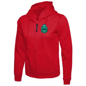 Ladies Classic Full Zip Hooded Sweatshirt Thumbnail