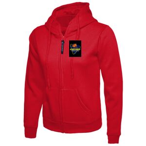 Ladies Classic Full Zip Hooded Sweatshirt Thumbnail