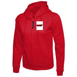 Ladies Classic Full Zip Hooded Sweatshirt Thumbnail