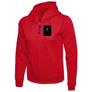 Ladies Classic Full Zip Hooded Sweatshirt Thumbnail