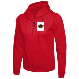 Ladies Classic Full Zip Hooded Sweatshirt Thumbnail