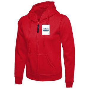 Ladies Classic Full Zip Hooded Sweatshirt Thumbnail