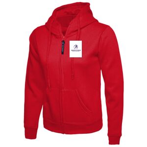 Ladies Classic Full Zip Hooded Sweatshirt Thumbnail