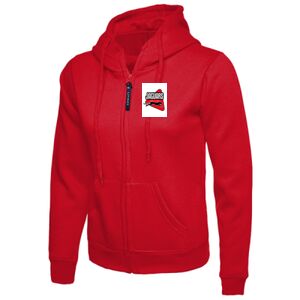 Ladies Classic Full Zip Hooded Sweatshirt Thumbnail