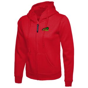 Ladies Classic Full Zip Hooded Sweatshirt Thumbnail