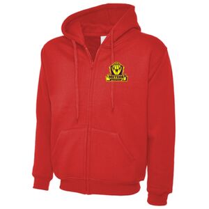 Adults Classic Full Zip Hooded Sweatshirt Thumbnail