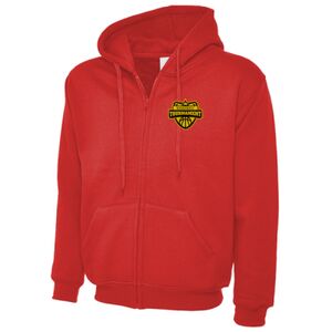Adults Classic Full Zip Hooded Sweatshirt Thumbnail